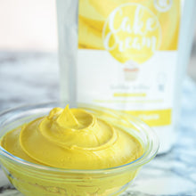 Load image into Gallery viewer, Cake Cream - Golden Yellow - Vanilla - 400g