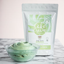 Load image into Gallery viewer, Cake Cream - Sage Green - Vanilla - 400g