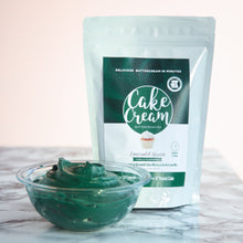 Load image into Gallery viewer, Cake Cream - Emerald Green - Vanilla - 400g
