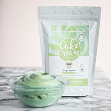 Load image into Gallery viewer, Cake Cream - Sage Green - Vanilla - 400g
